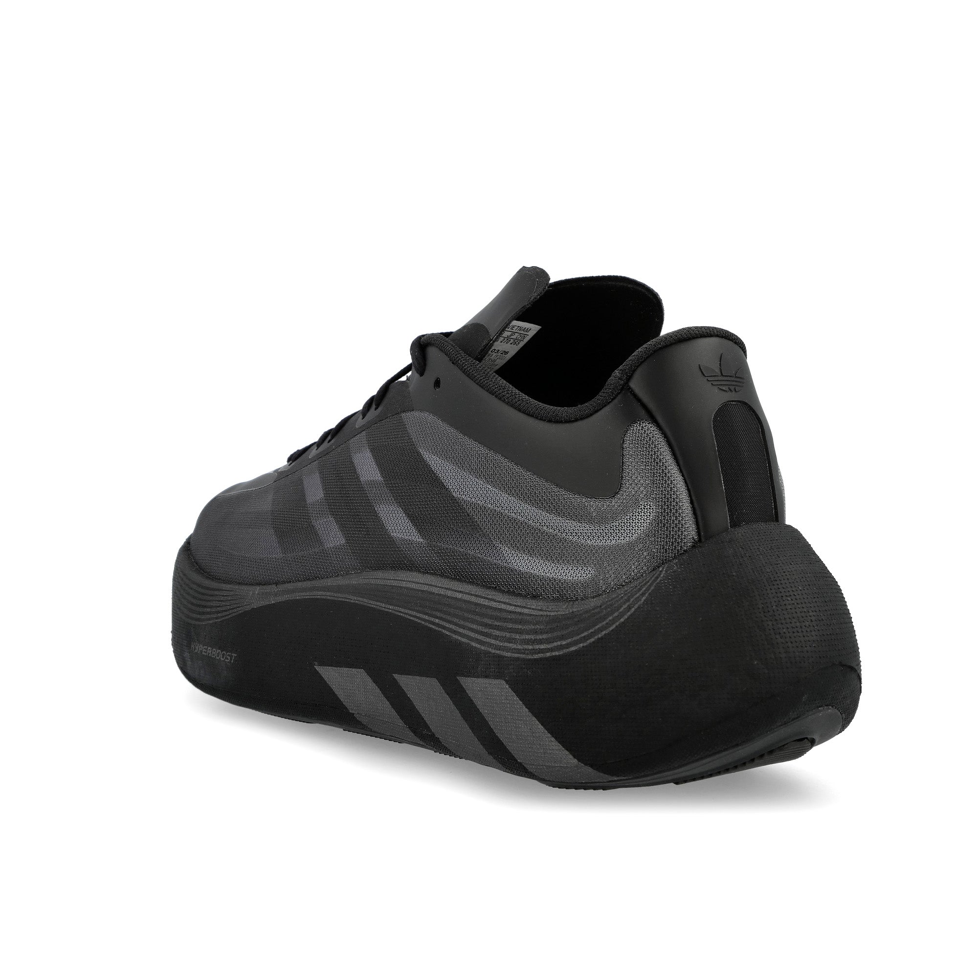 adidas Hyperboost Euphoria LT Core Black / Footwear White / Utility Black Low Top Sneakers KZ8506 Material | Overkill
