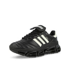 Willy Chavarria x adidas Megaride  Core Black / Off White / Core Black Low Top Sneaker KZ8743 Close-up | Overkill
