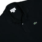 Lacoste Classic Polo Shirt Black Polo Shirts L.12.12-00 031 Detailfoto | Overkill
