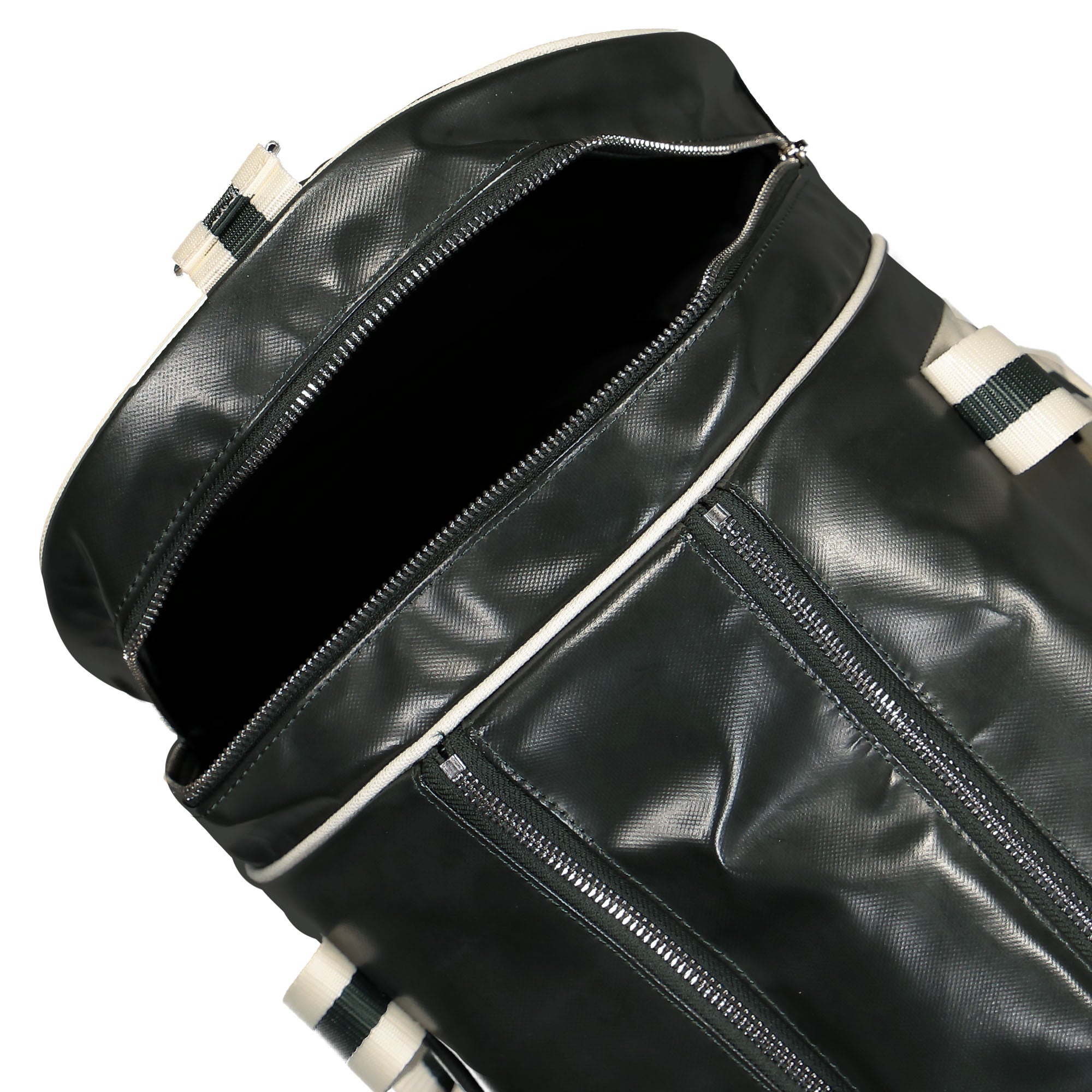 Fred Perry Classic Barrel Bag Night Green / Ecru Duffle Bags Detail view 1 | Overkill