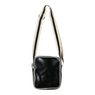 Fred Perry Classic Side Bag Black / Ecru Shoulder & Cross Body Bags Close-up | Overkill