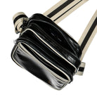 Fred Perry Classic Side Bag Black / Ecru Shoulder & Cross Body Bags  Material | Overkill