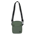Fred Perry Crinkle Nylon Side Bag Field Green Shoulder & Cross Body Bags L8283-638 | Overkill