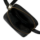 Fred Perry Tumbled Leather Side Bag Black Shoulder & Cross Body Bags Detailfoto | Overkill