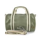 Fred Perry Classic Mini Barrel Bag Olive Mint Duffle Bags L9256-X88 | Overkill