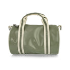 Fred Perry Classic Mini Barrel Bag Olive Mint Duffle Bags Detailfoto | Overkill
