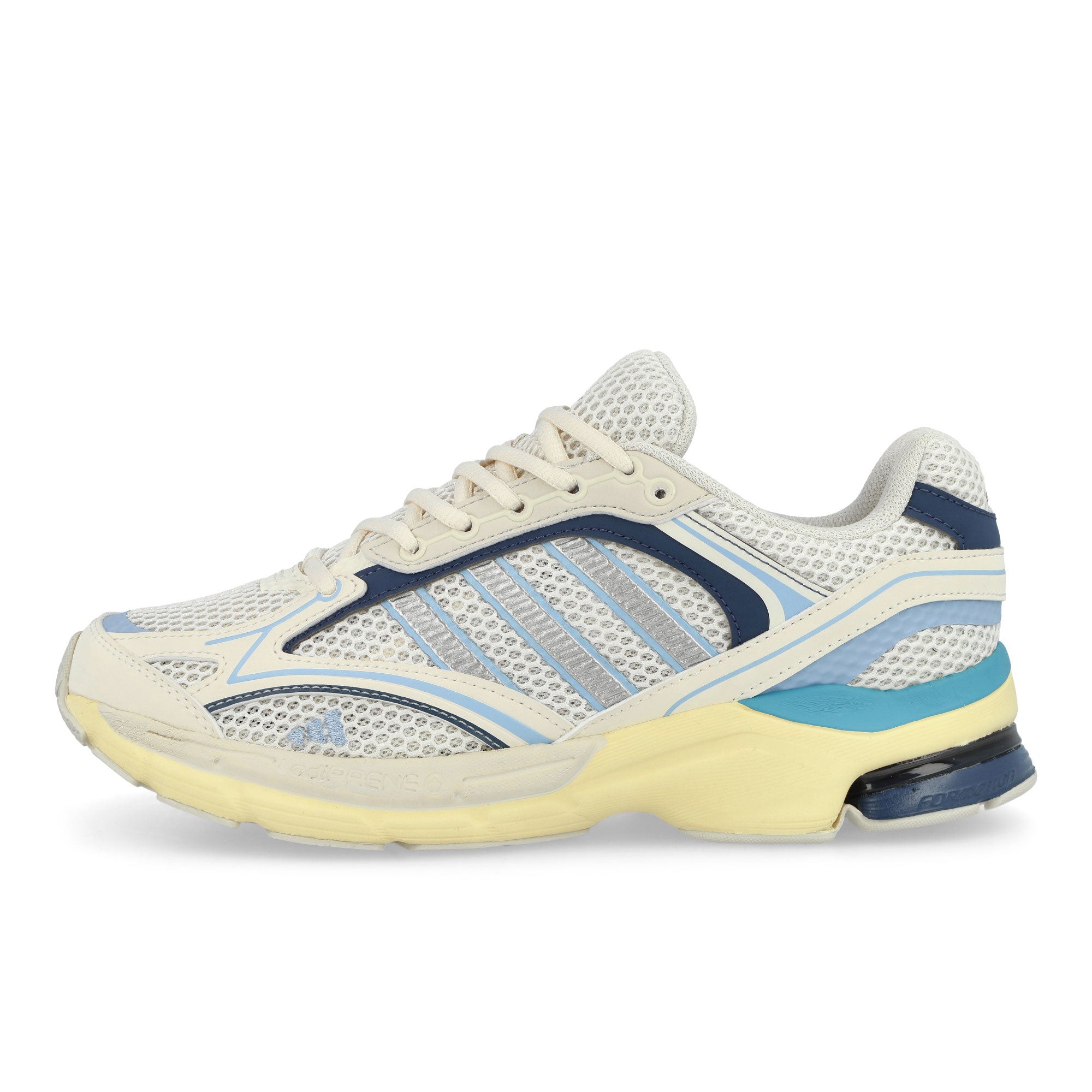 adidas Spiritain 2000 Off White / Silver Metallic / Clear Sky Low Top Sneakers LA2208 | Overkill
