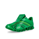 Jah Jah x adidas F50 Tunit Mega Green / Core Black / Yellow Low Top Sneakers LA3614 Close-up | Overkill
