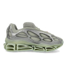 Willy Chavarria x adidas  Megaride Bones Halo Green / Silver Metallic / Better Scarlet Low Top Sneakers LA6162 Close-up | Overkill
