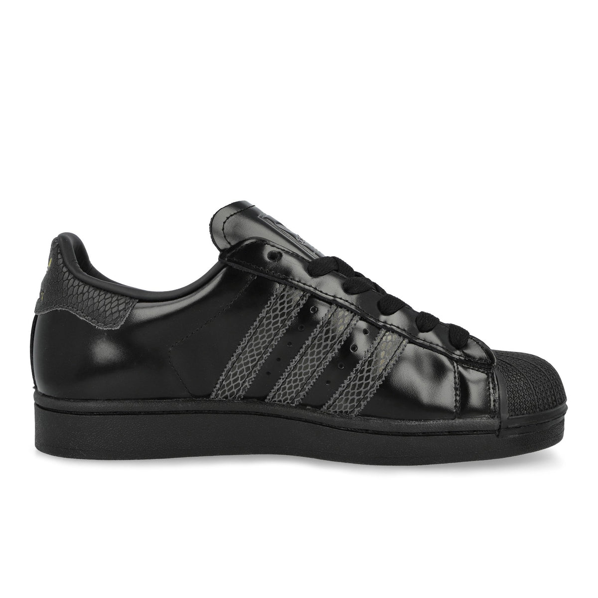 adidas Superstar II Berlin Core Black / Core Black / Carbon Low Top Sneakers LB5476 Silhouette | Overkill
