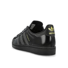 adidas Superstar II Berlin Core Black / Core Black / Carbon Low Top Sneakers LB5476 Close-up | Overkill
