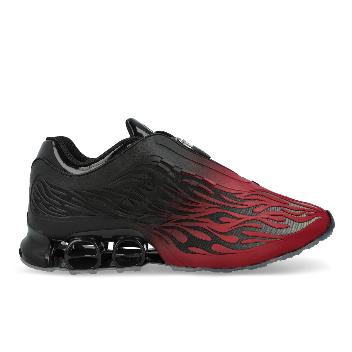 Hellstar x adidas Megaride S2 Footwear White / Bright Red / Core Black Low Top Sneakers LB5626 Silhouette | Overkill
