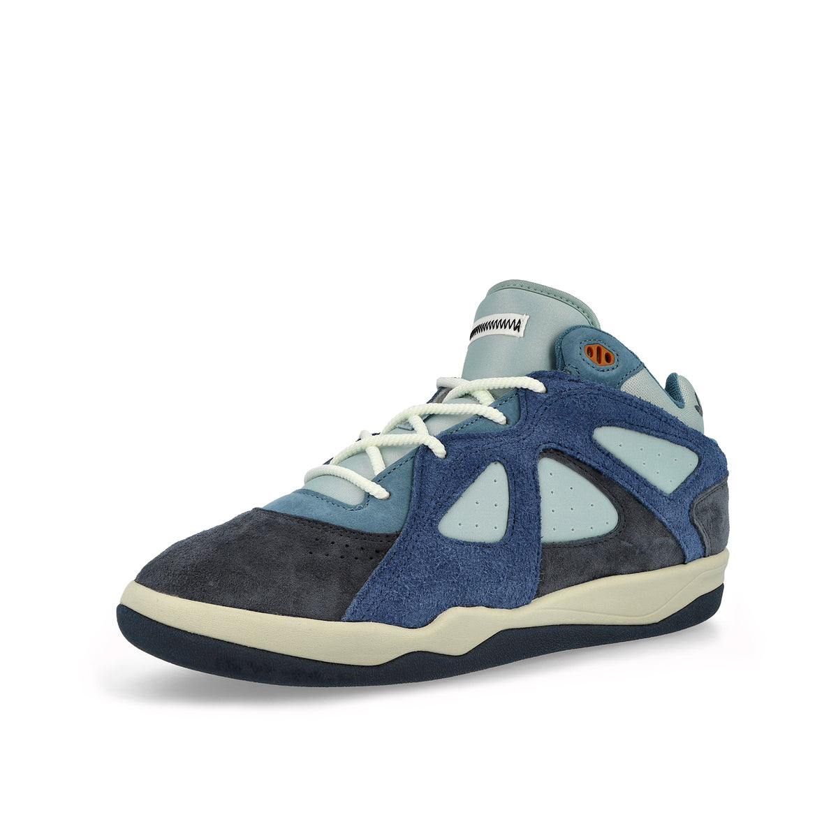 Bad Bunny x adidas BadBo 1.0 Night Navy / Night Indigo / Clear Brown Sneaker LB5996 Close-up | Overkill
