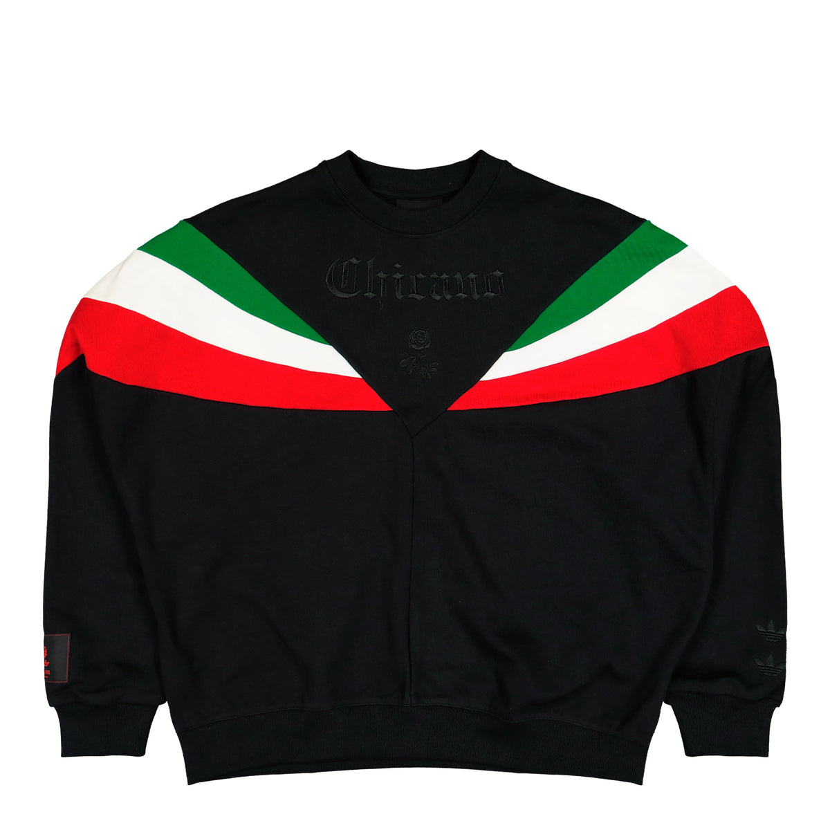 Willy Chavarria x adidas Chicano Sweatshirt Black   Sweatshirt LC8126 | Overkill
