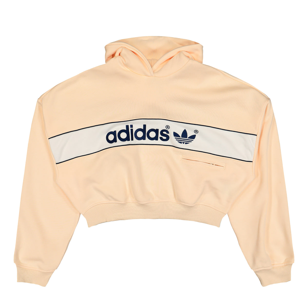 adidas W Block Hoodie Warm Vanilla hoodie LD1621 | Overkill
