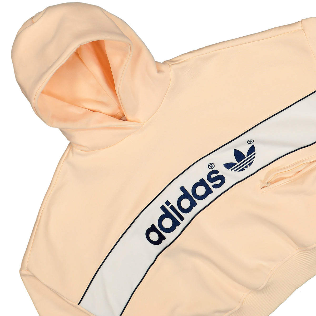 adidas W Block Hoodie Warm Vanilla hoodie LD1621 Detailfoto | Overkill
