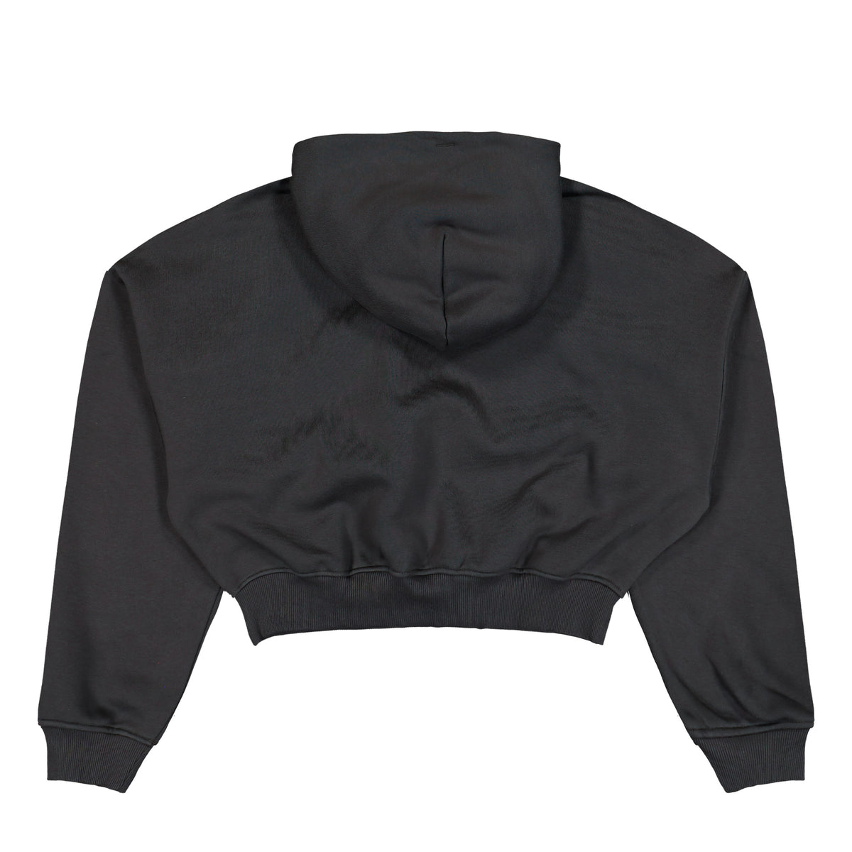 adidas W Block Hoodie Utility Black hoodie LD1622 Close-up | Overkill
