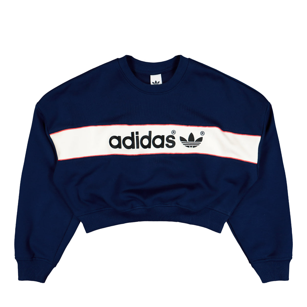 adidas W Block Sweatshirt Team Navy Blue 2 sweatshirt LD1649 | Overkill
