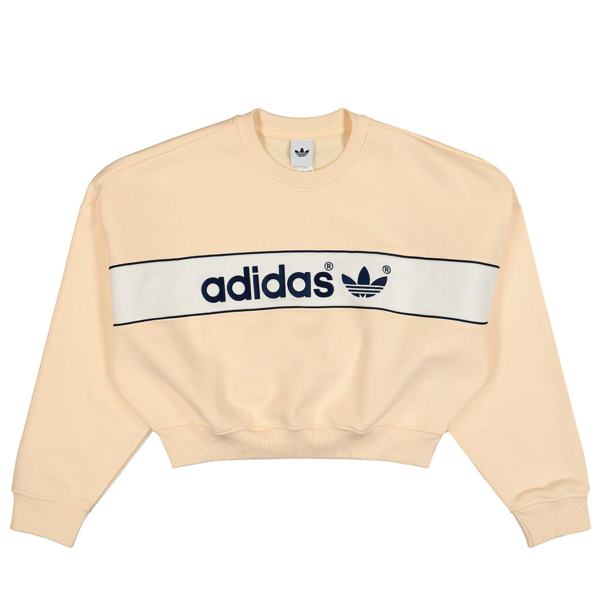 adidas W Block Sweatshirt Warm Vanilla sweatshirt LD1652 | Overkill
