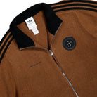 Song for the Mute x adidas ADI008 Knit Jacket Preloved Brown Track Jacket LD1913 Detailfoto | Overkill
