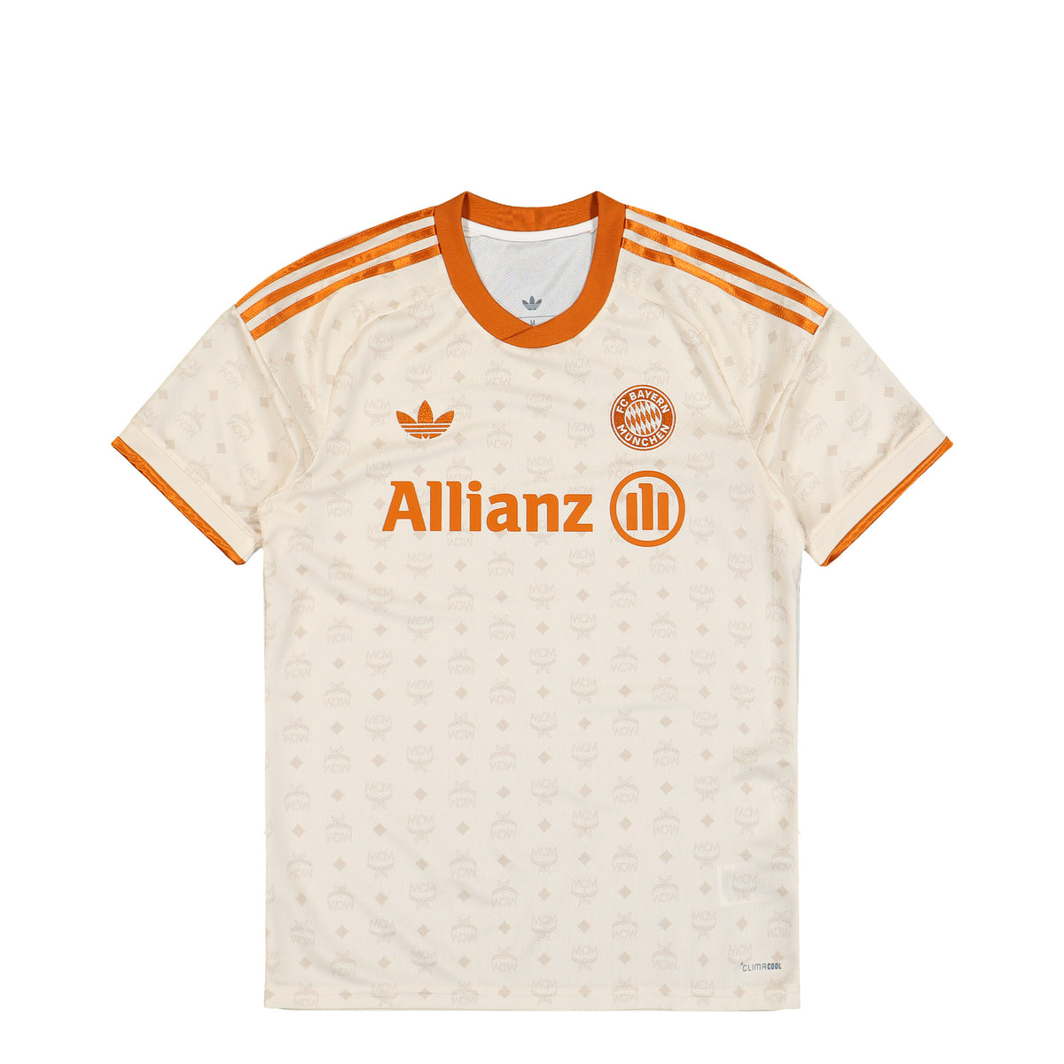 MCM x adidas FC Bayern München 26/27 MCM Jersey Cream White T-Shirt LD5728 | Overkill
