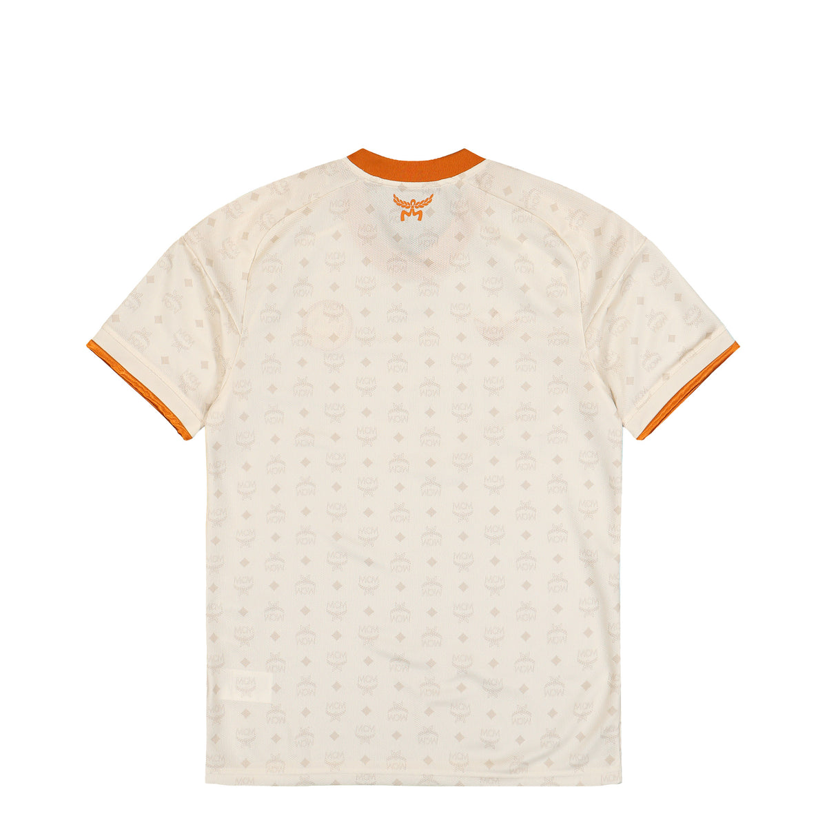 MCM x adidas FC Bayern München 26/27 MCM Jersey Cream White T-Shirt LD5728 Close-up | Overkill
