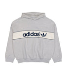 adidas Block Hoodie Light Grey Heather Hoodie LD9300 | Overkill
