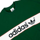 adidas Block Sweatshirt Dark Green Sweatshirts LD9301 Detailfoto | Overkill

