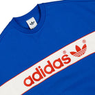 adidas Block Sweatshirt Blue Sweatshirts LF3015 Detailfoto | Overkill
