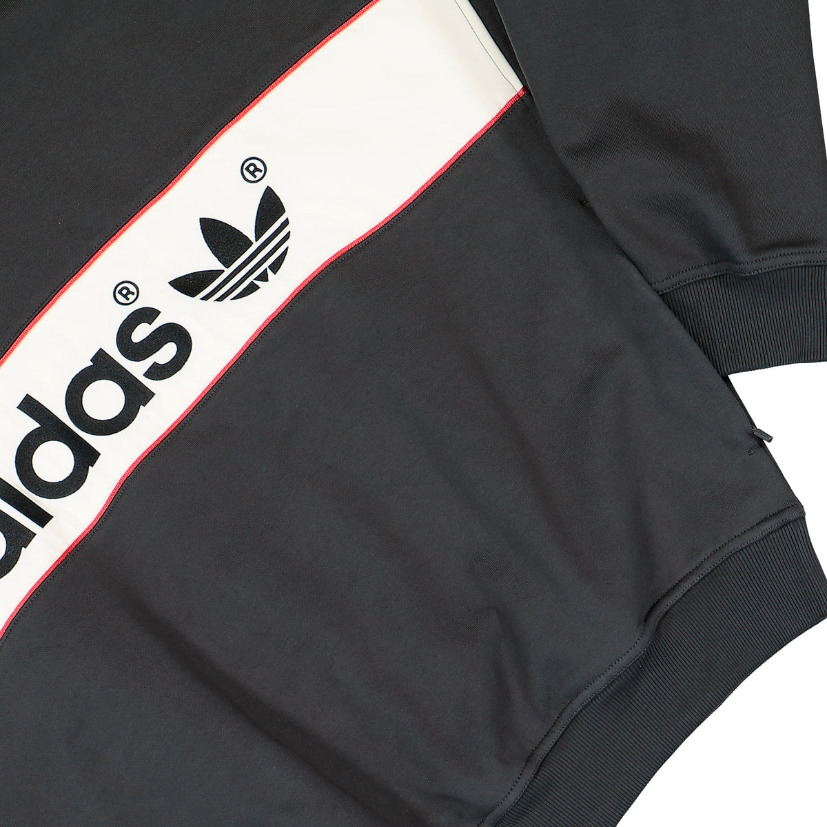 adidas Block Hoodie Utility Black Hoodies LF3019 Detail View 1 | Overkill
