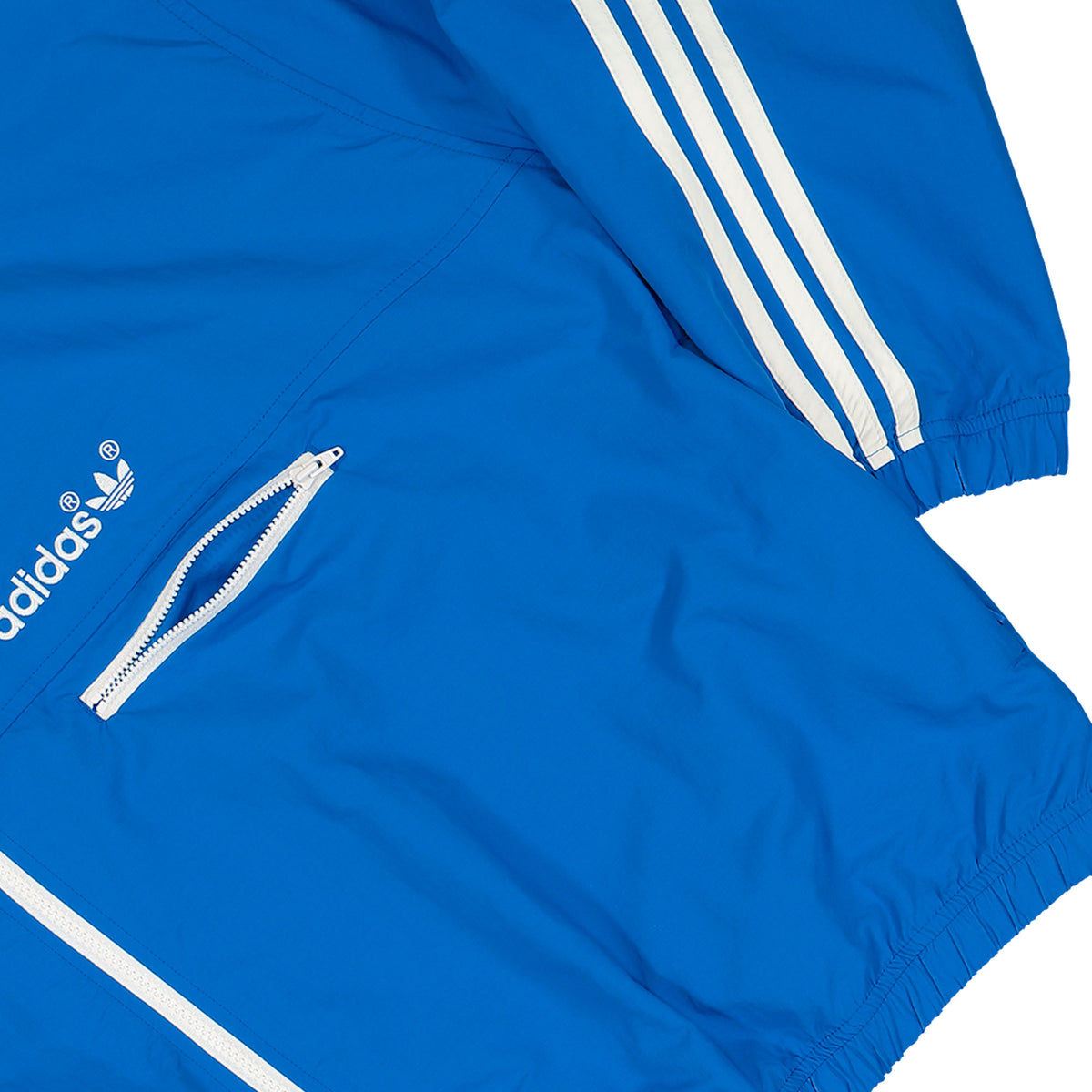 adidas adiSignature Vista Wind Track Jacket Blue Track Jackets LF3023 Detail View 1 | Overkill
