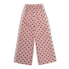 adidas Satin Polka Dots Wide Leg Pant Dual Lilac Track Pant LI2843 | Overkill
