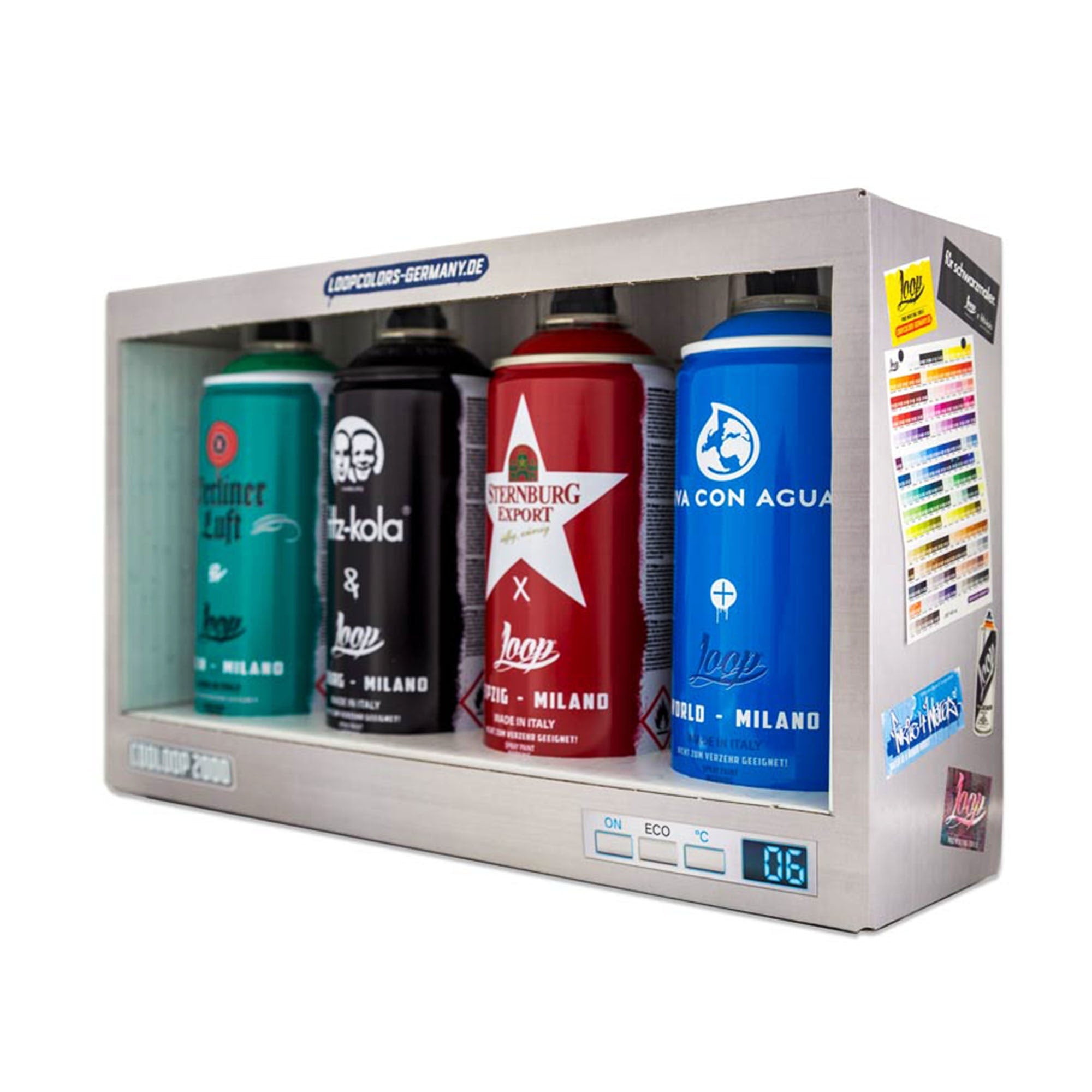 Loop Cool Box Ltd. Edition 4x 400 ml 0 Cans Close-up | Overkill