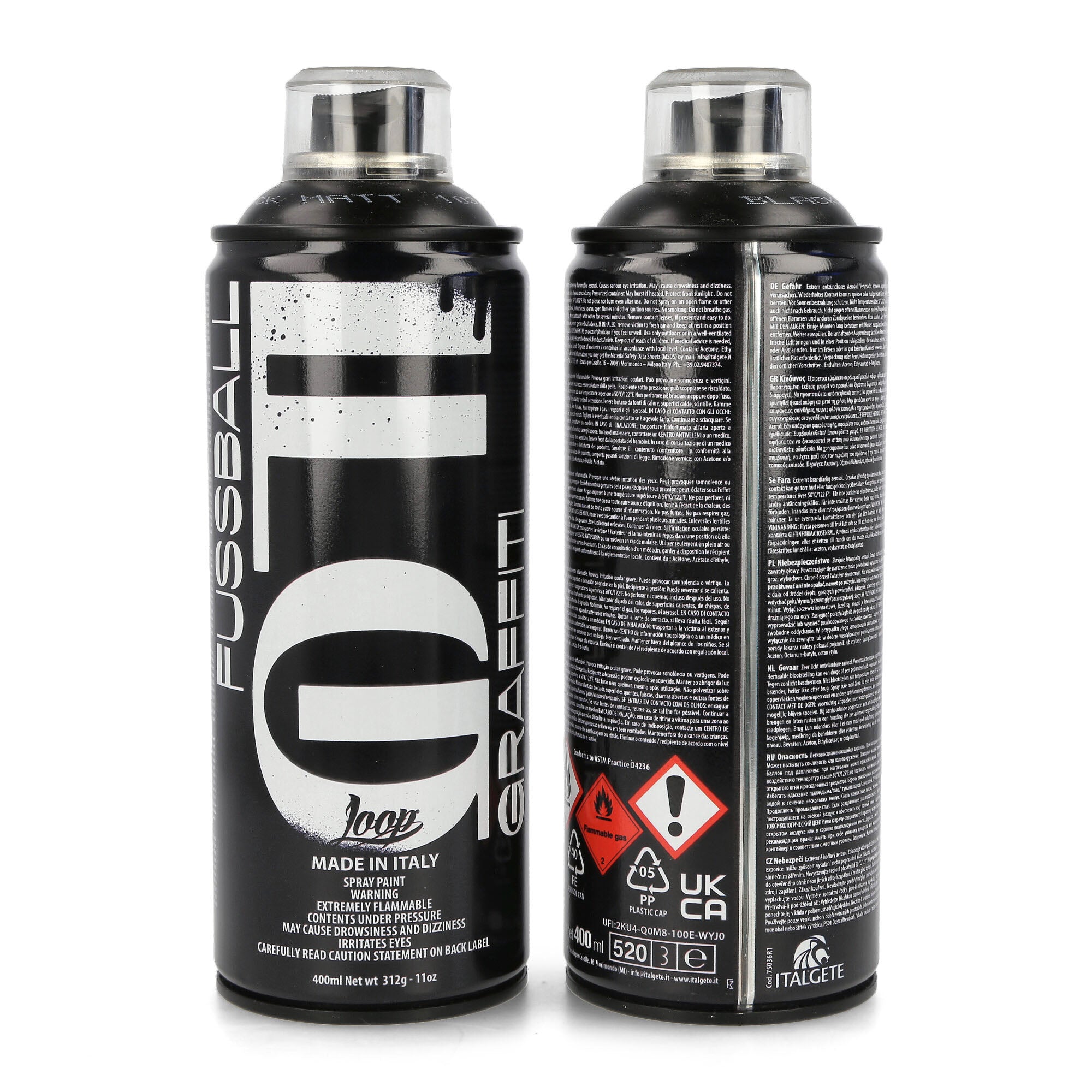 Loop Fussballgraffiti x Loop Ltd. Edition 400 ml  Cans LP-FG-01 | Overkill