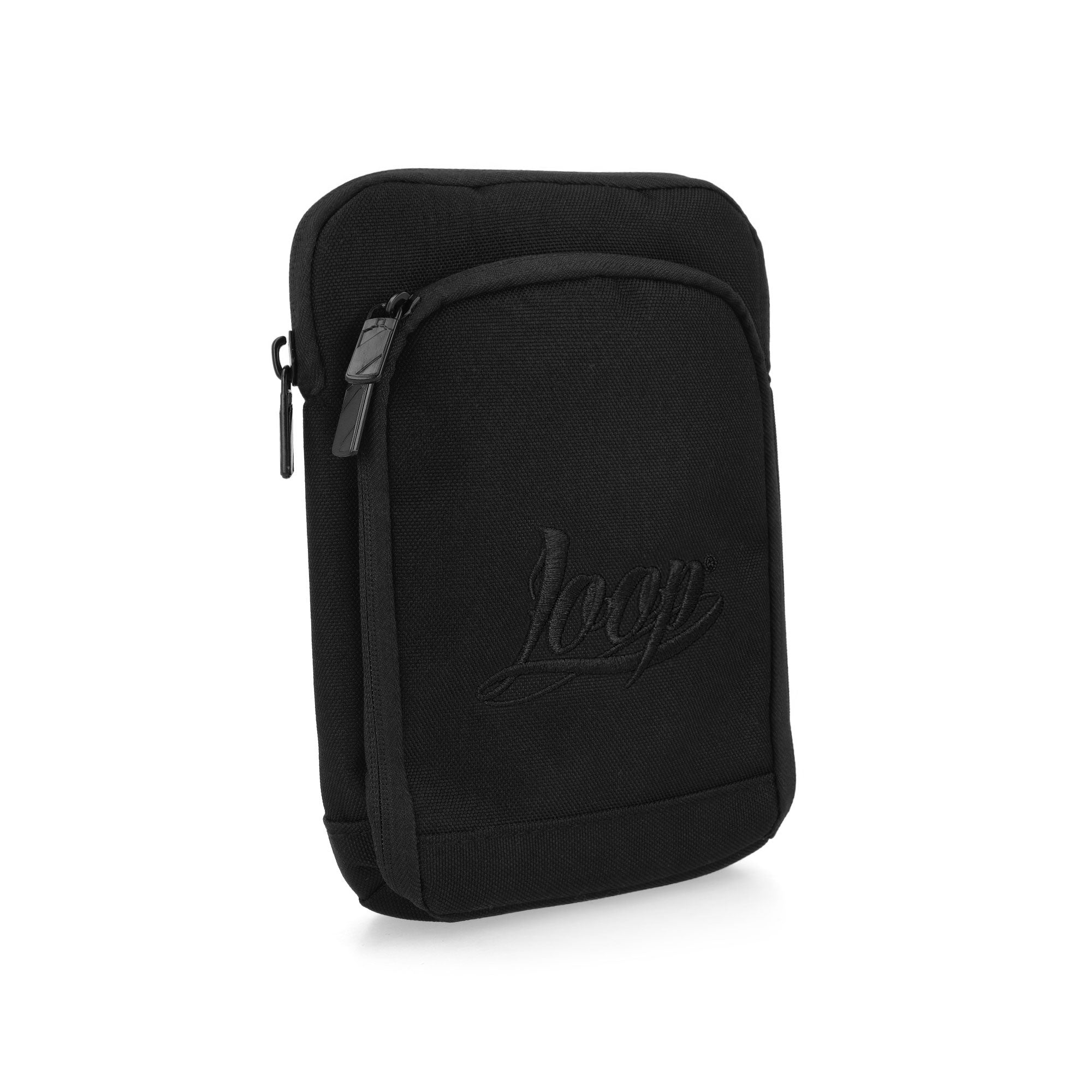 Loop Pusherbag Logo Stick - Black Black / Black Chest Pouch LP-PB-LS-BLK Detail View 1 | Overkill
