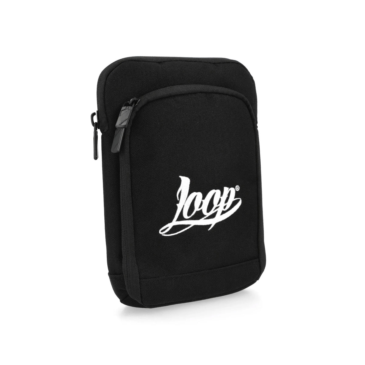Loop Pusherbag Logo Stick - White Black / White Chest Pouch LP-PB-LS-WHT Detail View 1 | Overkill
