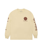 Free & Easy Three Palms LS Tee Natural Longsleeves LS080 | Overkill