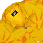Liberal Youth Ministry Classic Woven Denim Jacket Orange Jackets Close-up | Overkill