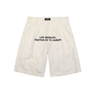 Liberal Youth Ministry Tailored Wover Shorts White Shorts LYM03P009 | Overkill