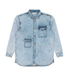 Han Kjobenhavn Army Shirt Bleached Denim Shirts M-130386 | Overkill
