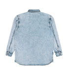 Han Kjobenhavn Army Shirt Bleached Denim Shirts M-130386 Close-up | Overkill
