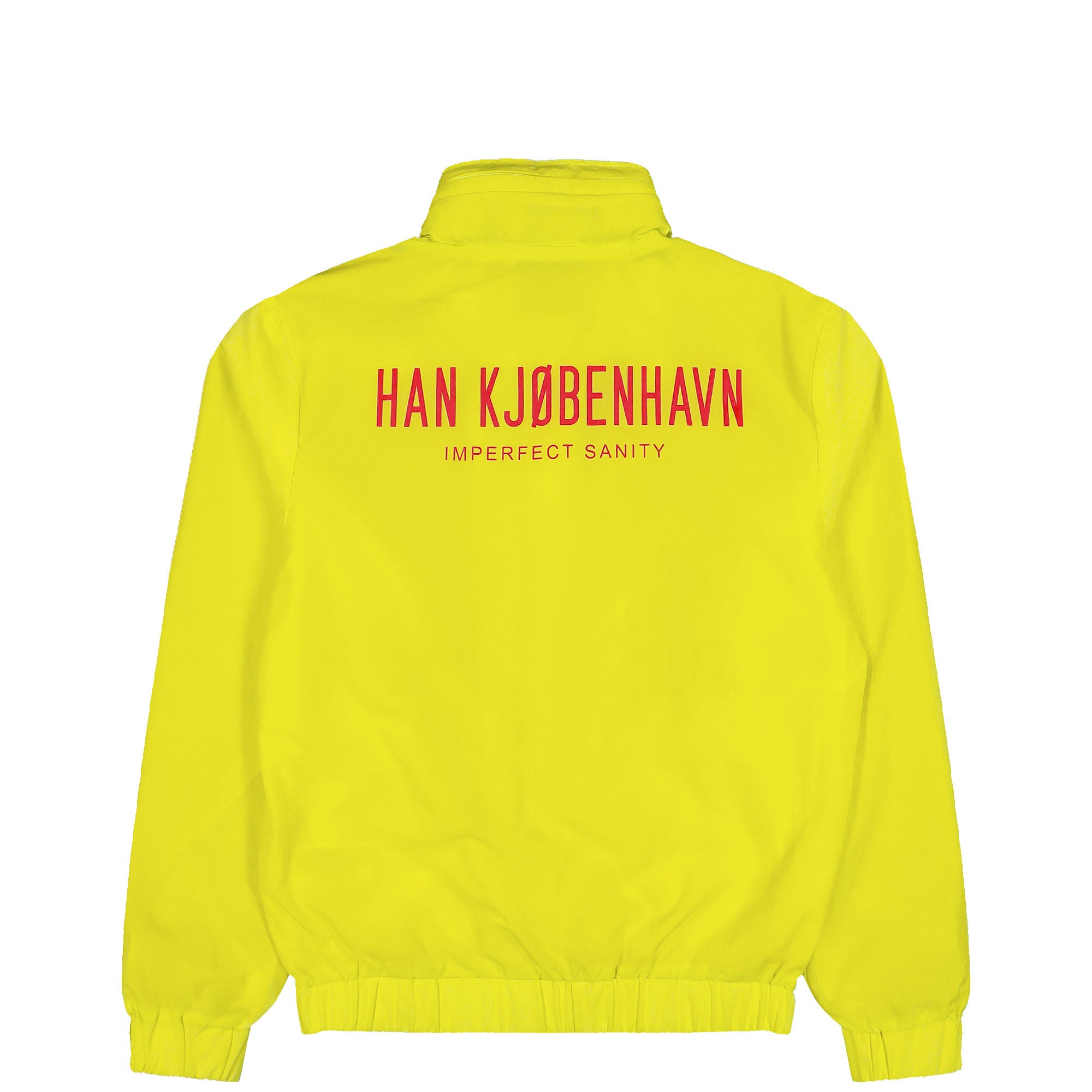 Han Kjobenhavn Track Top Nylon Yellow Track Jacket M-90027-11 Detailfoto | Overkill

