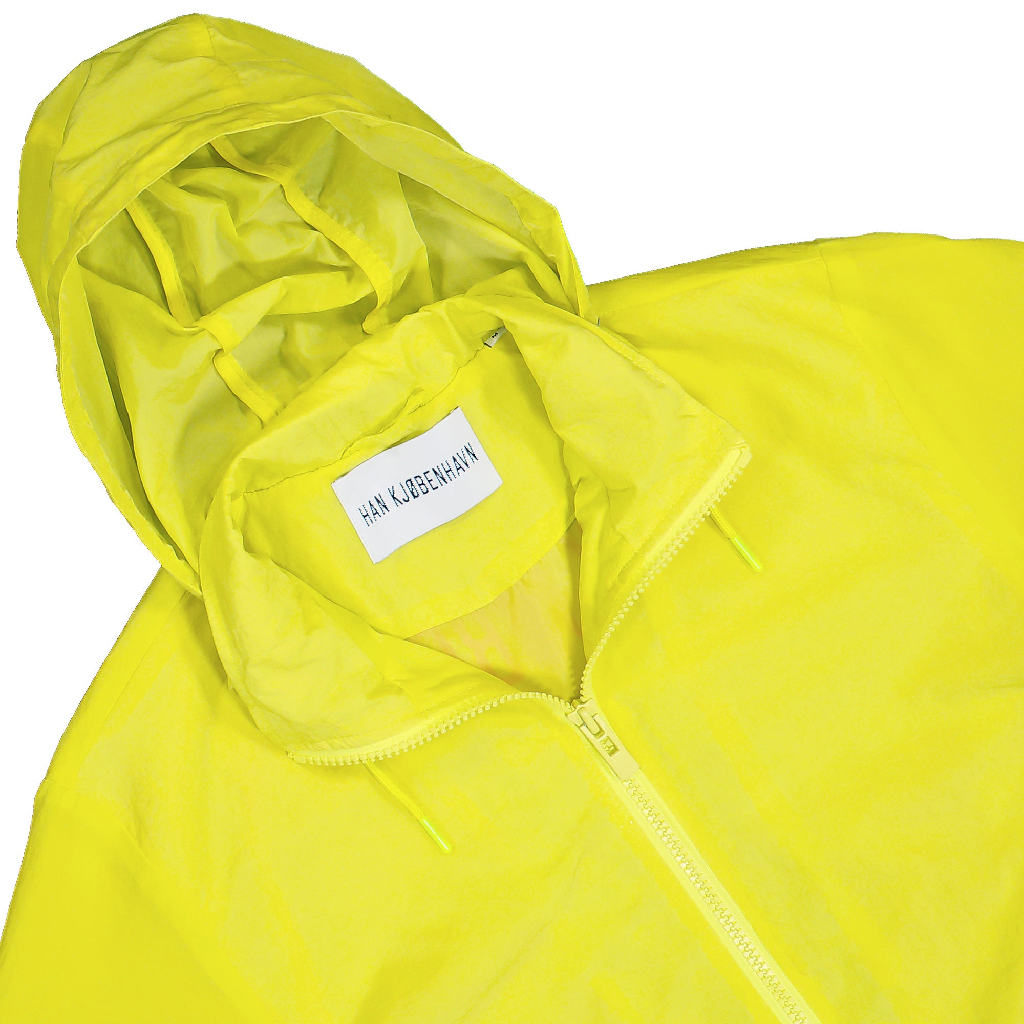 Han Kjobenhavn Track Top Nylon Yellow Track Jacket M-90027-11 Close-up | Overkill
