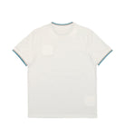 Fred Perry Twin Tipped T-Shirt Snow White / Warm Grey/ Ocean T-Shirts Material | Overkill
