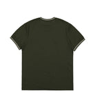 Fred Perry Twin Tipped T-Shirt Hunting Green / Light Oyster / Laurel Wreath Green T-Shirts Material | Overkill