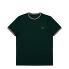 Fred Perry Twin Tipped T-Shirt Grassroots / Ecru / Bronze T-Shirt M1588V-50D | Overkill
