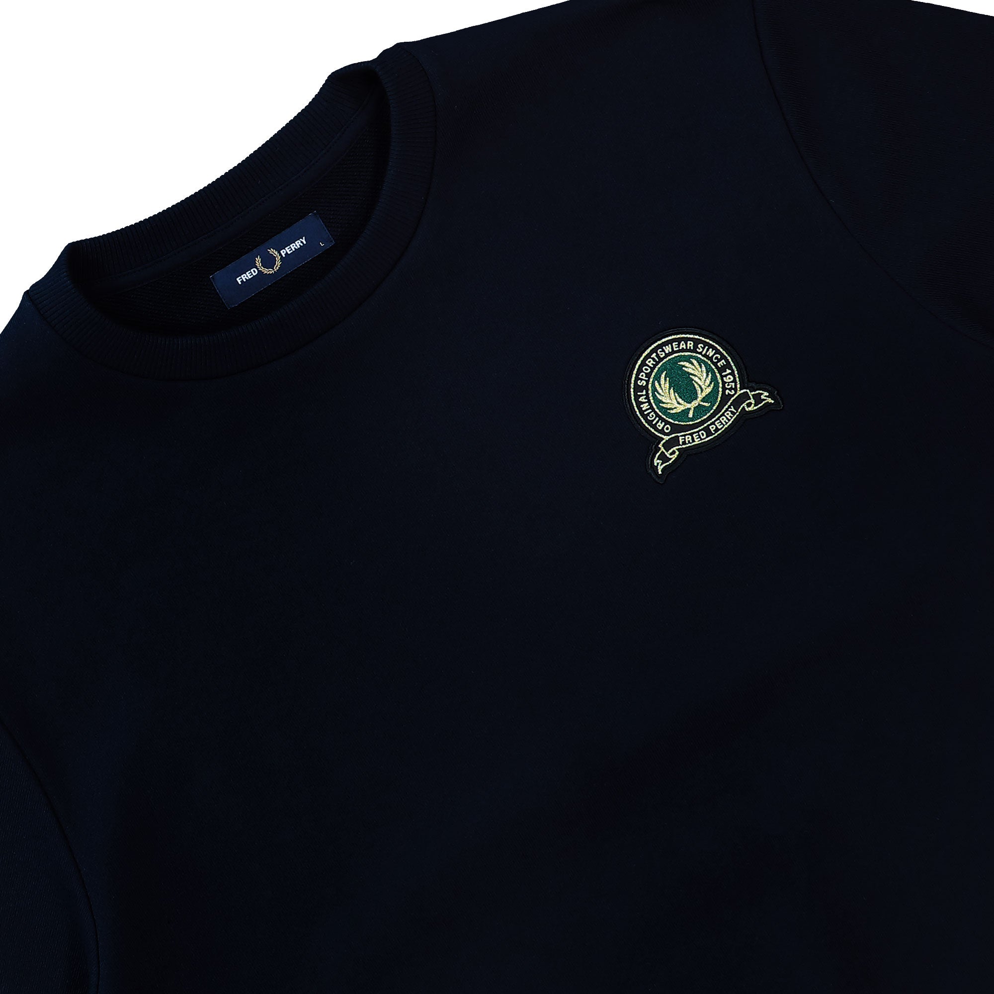 Fred Perry Tennis Badge Sweatshirt M1751-608 | OVERKILL