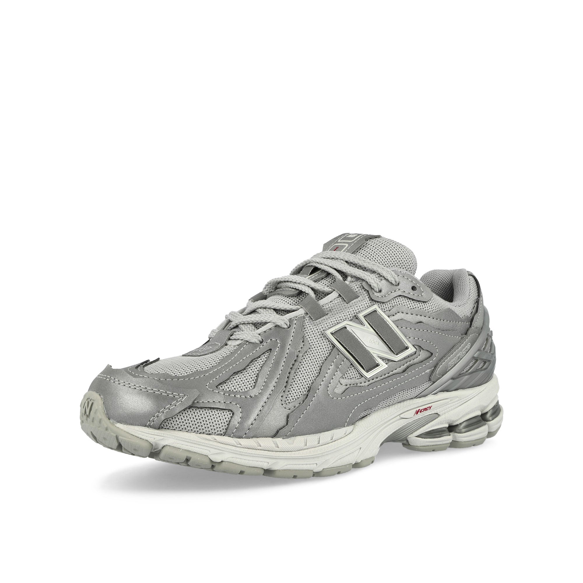 New Balance M1906DH Silver Metallic Low Top Sneakers  Close Up | Overkill