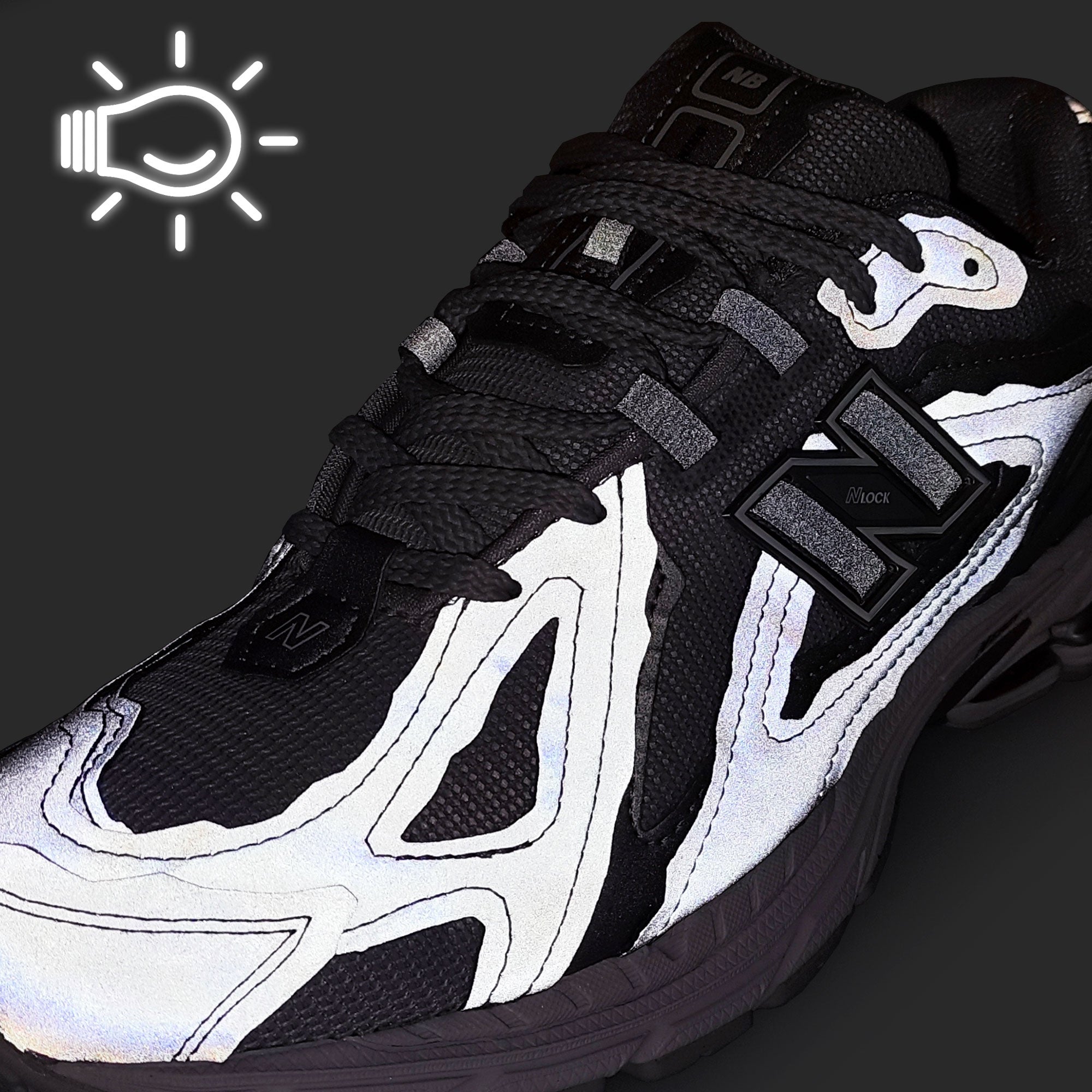 New Balance M1906DH Silver Metallic Low Top Sneakers  Material | Overkill