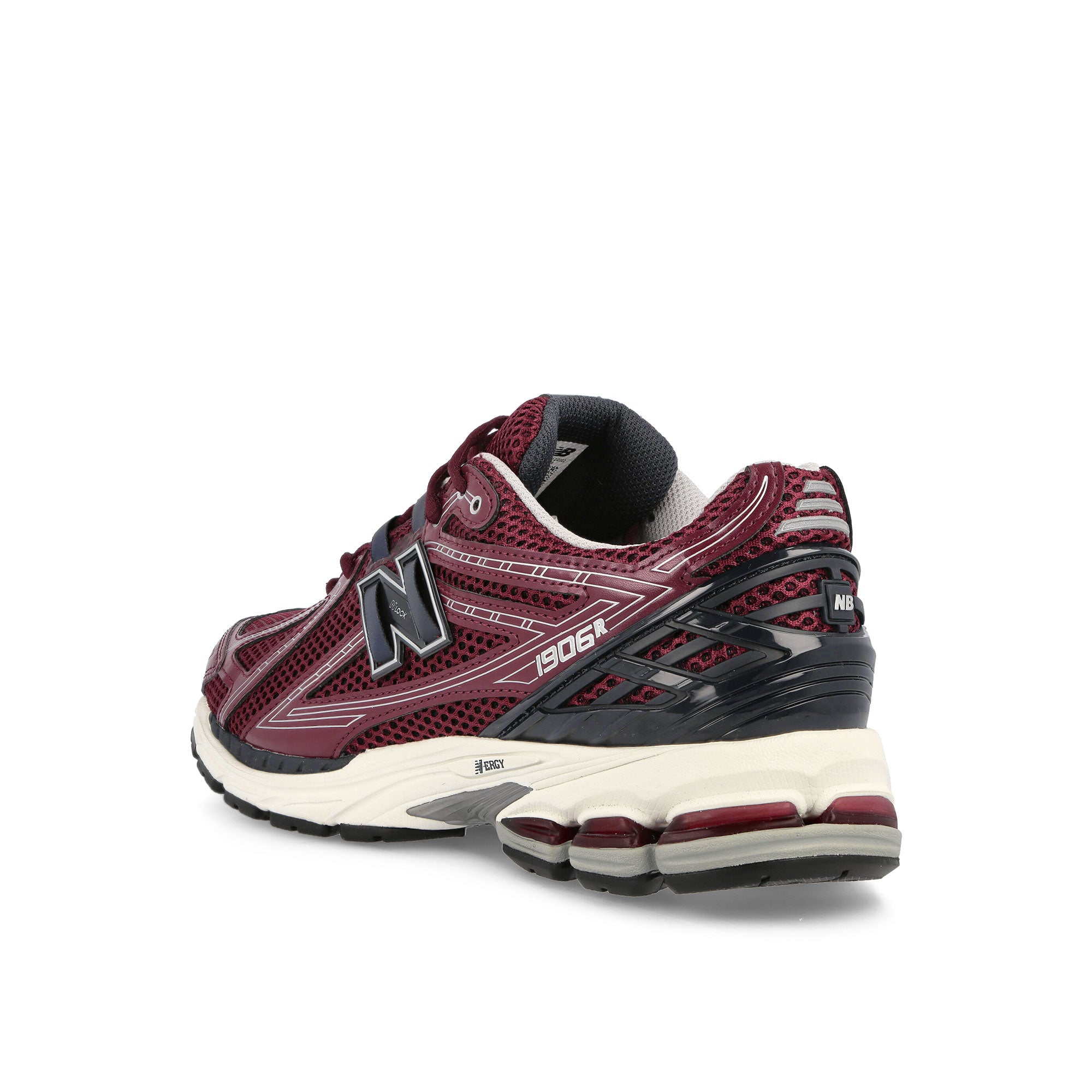 New Balance M1906RCC Burgundy Low Top Sneakers  Material | Overkill